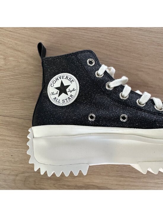 ⭐Rare Converse Run Star Hike Hi Platform Glitter 5.5 Mens Shoes Sneakers A07947C main image 8